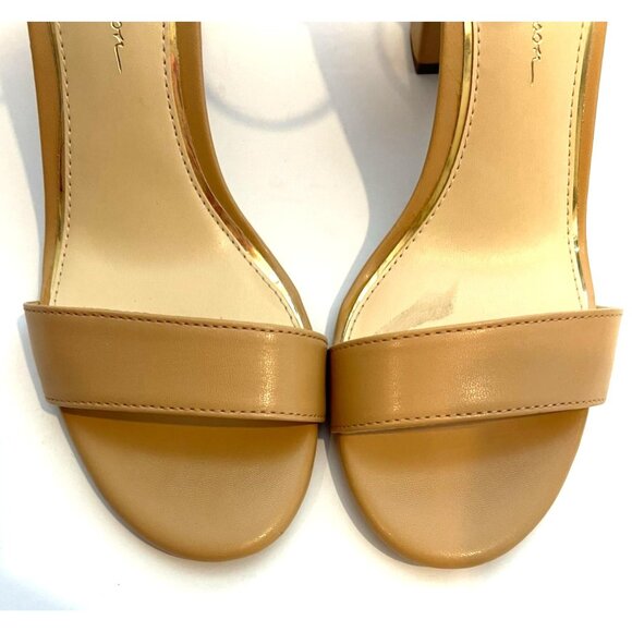 Jessica Simpson Hazzu Tan Ankle Strap Heeled Sandals Size 9 EU 40 - Picture 7 of 11